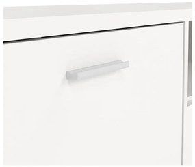 Biała szafka pod TV 177x38 cm Media – Tvilum