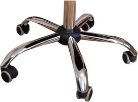 Fotel obrotowy POLO tkanina Welur krzesło biurowe ergonomiczne do biurka : Kolor Stelaża - Chrom, Kolor tkaniny - VELVET - MG25, Typ siedziska - Siedzisko obrotowe 360°, Typ tkaniny - Velvet