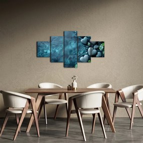 Obraz - Kamienie w kształcie serca (125x70 cm)