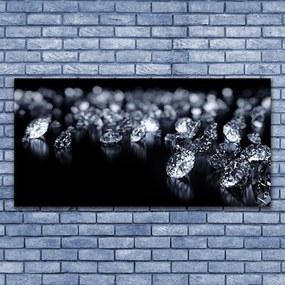 Obraz na płótnie Kryształowy Blask Diamentów