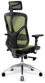 Fotel ergonomiczny Diablo V-Basic, czarno-zielony