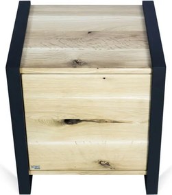 Drewniana szafka nocna Night Frame