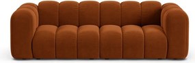 Pomarańczowa sofa 228 cm Lupine – Micadoni Home