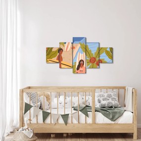 Obraz - Ciesz się życiem (125x70 cm)