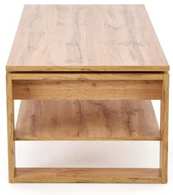 Ława podnoszona BETTY 114x65(92)cm dąb artisan HALMAR