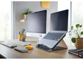 Regulowana podstawka pod laptopa ERGO Cosy – Leitz