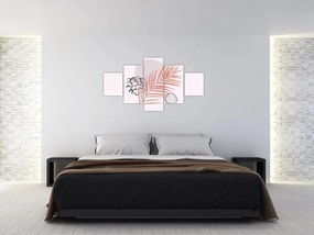 Obraz - Fioletowy minimalizm N⁰3 (125x70 cm)