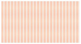 Obrus 137x259 cm Peach Stripe – Meri Meri