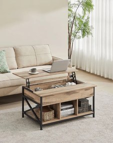 Stolik kawowy TAYLOR SONOMA z wysuwaną płytą 100x60 cm