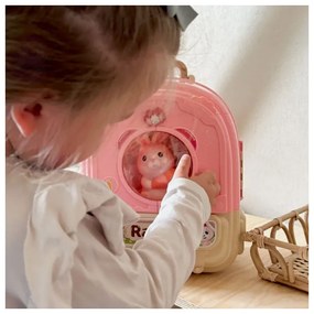 Woopie królik w plecaku 3w1 farma domek ogródek