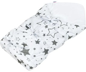 New Baby Classic Lace-up Wrap Grey Stars