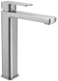 Bateria umywalkowa Rea Arlo Nikiel Szczotkowany Wysoka