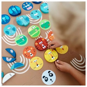 Tooky toy gra zręcznościowa klocki zwierzęta certyfikat fsc