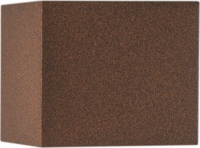 Inteligentna lampa ścienna brązowa rdza IP44 z WiFi GU10 - Baleno