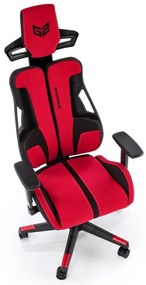 Fotel gamingowy NITRO 2 czerwony/czarny HALMAR