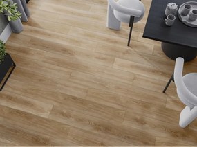 Mexen San Marcos  próbka paneli winylowych SPC 6,5 mm, podkład IXPE 1,5 mm, 4 V-Fuga, Dąb - F1048-S