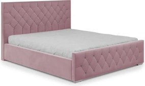 Łóżko Mona I 140 w tkaninie Magic Velvet 2257