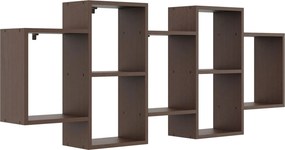 Minimalistyczna Półka Ścienna Wenge G2-T19