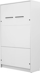 Półkotapczan pionowy Genius 140x200 z biurkiem - biały mat