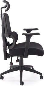 Fotel biurowy z regulacjami Astral Halmar, zgodny z normą BHP