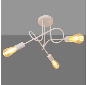 Dziecięcy plafon OXFORD 3xE27/15W/230V biały
