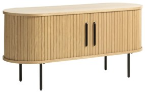 Szafka pod TV w dekorze dębu 120x56 cm Nola – Unique Furniture