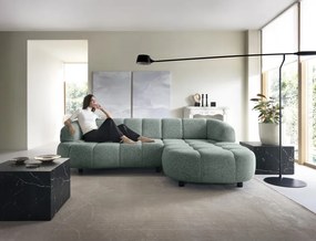 Narożnik VELPA S z elektryczną regulacją siedziska Prawostronny wolnostojący w tkaninie PUENTE 33 WERSAL