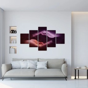Obraz dłoni (125x70 cm)