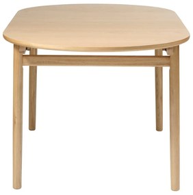 Rozkładany stół w dekorze dębu 100x190 cm Carno – Unique Furniture