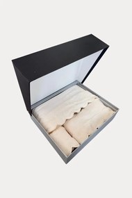 Podarunkowy zestaw ręczników LORA, 3 szt Khaki