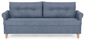 Kanapa sofa 3 os z funkcją spania ELITE Granatowy