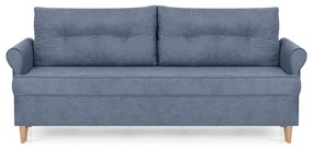 Kanapa sofa 3 os z funkcją spania ELITE Granatowy