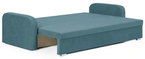 Kanapa sofa 3 os z funkcją spania BERLIN Granatowy