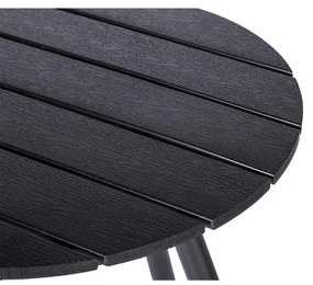 Szary stół ogrodowy Bonami Essentials Lounge, ø 51 cm