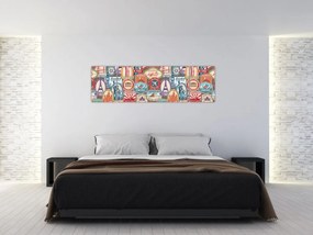 Obraz podróżnika (170x50 cm)