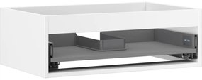 Mexen Box-A korpus szafki podumywalkowej 70 cm, 1 szuflada, biały mat - 91AX0-0700-235-1-01