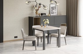 Stół Garant 170 z blatem 80x80 rozkładany do 170 cm kaszmir