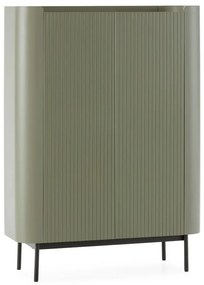 Zielona szafka 100x140x40 cm Willa – MOME