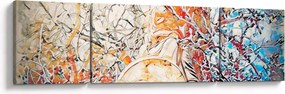 Obraz - Mozaikowa abstrakcja (170x50 cm)