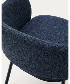 Ciemnoniebieskie krzesło Maina – Kave Home