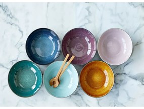 Zielono-czarna kamionkowa misa ø 30 cm Gastro Green/Black – Bitz