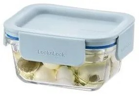 LOCKnLOCK Pojemnik szklany prostokątny CLEAR, 160ml, miętowy, 160 ml