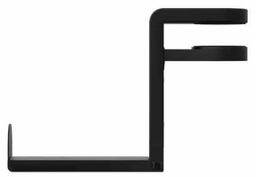 LVN System Uchwyt na słuchawki Hook obrotowy Czarny