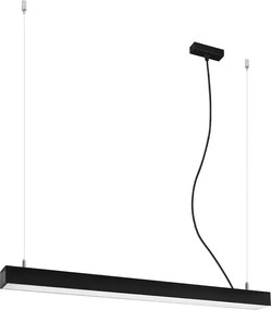 Czarna lampa wisząca LED gabinetowa 3000 K - EX619 C6-L06