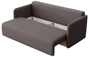 Szara rozkładana sofa 220 cm Chaum – Rodier