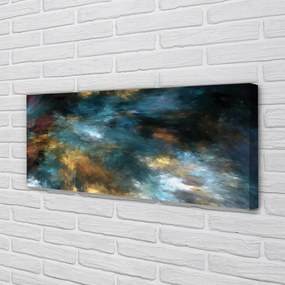 Zdjęcie na płótnie Abstrakcyjne Kolorowe Mazaje