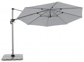 ACTIVE 370 cm - wahadłowy parasol ogrodowy z drążkiem bocznym : Substancja Desen - 827