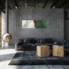 Obraz - Zielony marmur N⁰3 (170x50 cm)