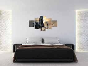 Obraz - Konie (125x70 cm)