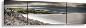 Obraz jeziora o zmierzchu (170x50 cm)